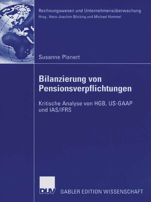 cover image of Bilanzierung von Pensionsverpflichtungen